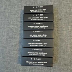 12 MAC lipsticks New in box bundle